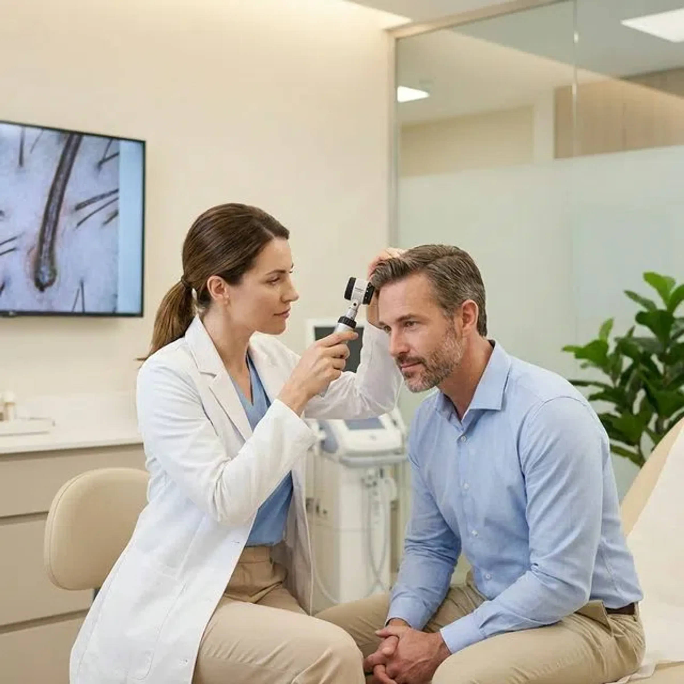 Haaranalyse und Beratung in der Bodensee Laserklinik