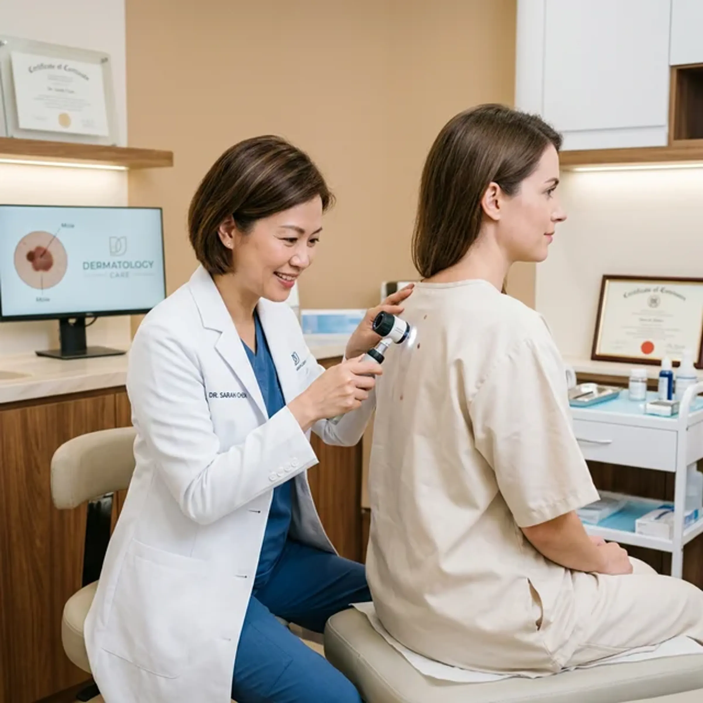 Hautveränderungen und Hautmale schonend entfernen – Dermatologische Behandlung in der Bodensee Laserklinik Überlingen