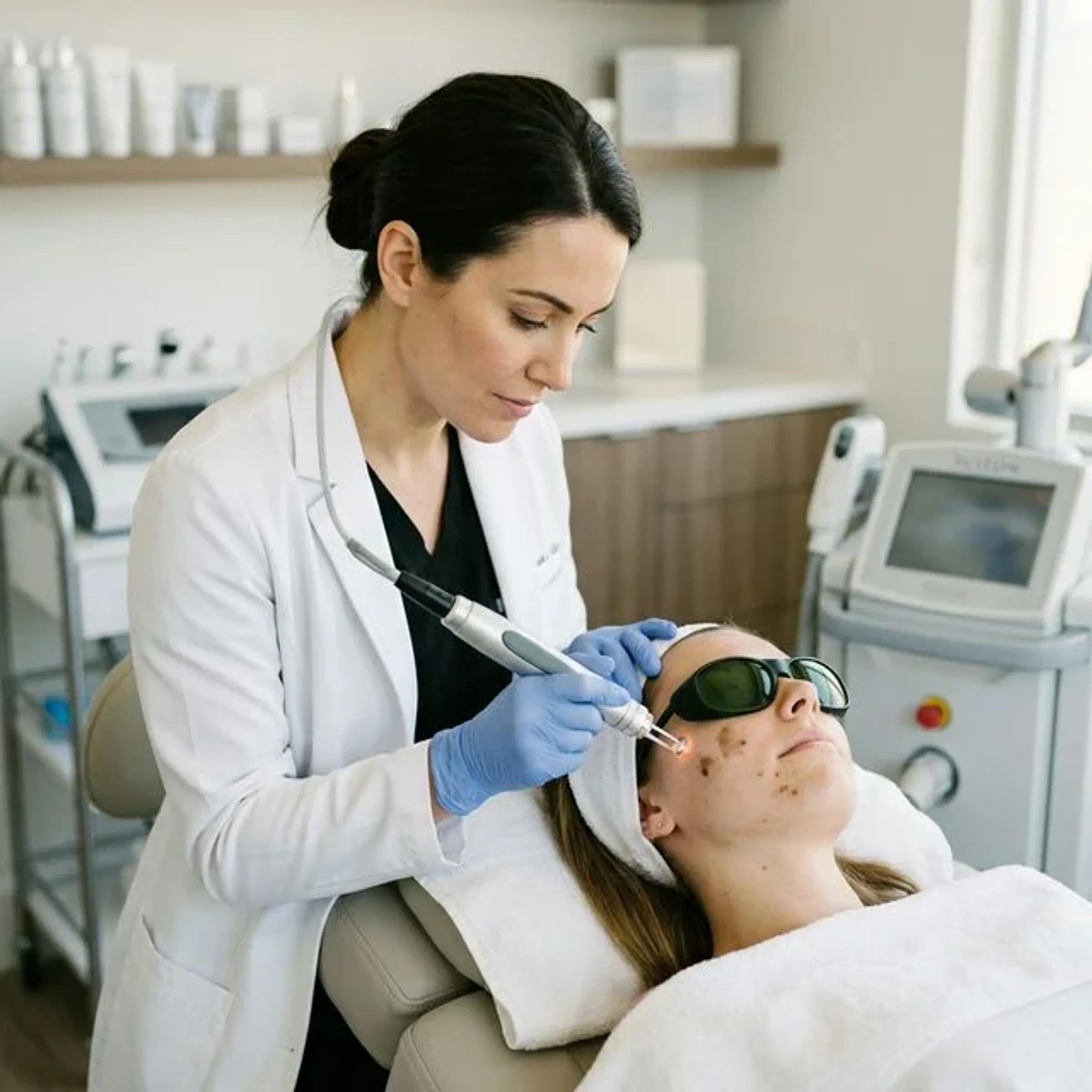 Pigmentflecken schonend entfernen – Laserbehandlung und Kryotherapie in der Bodensee Laserklinik Überlingen