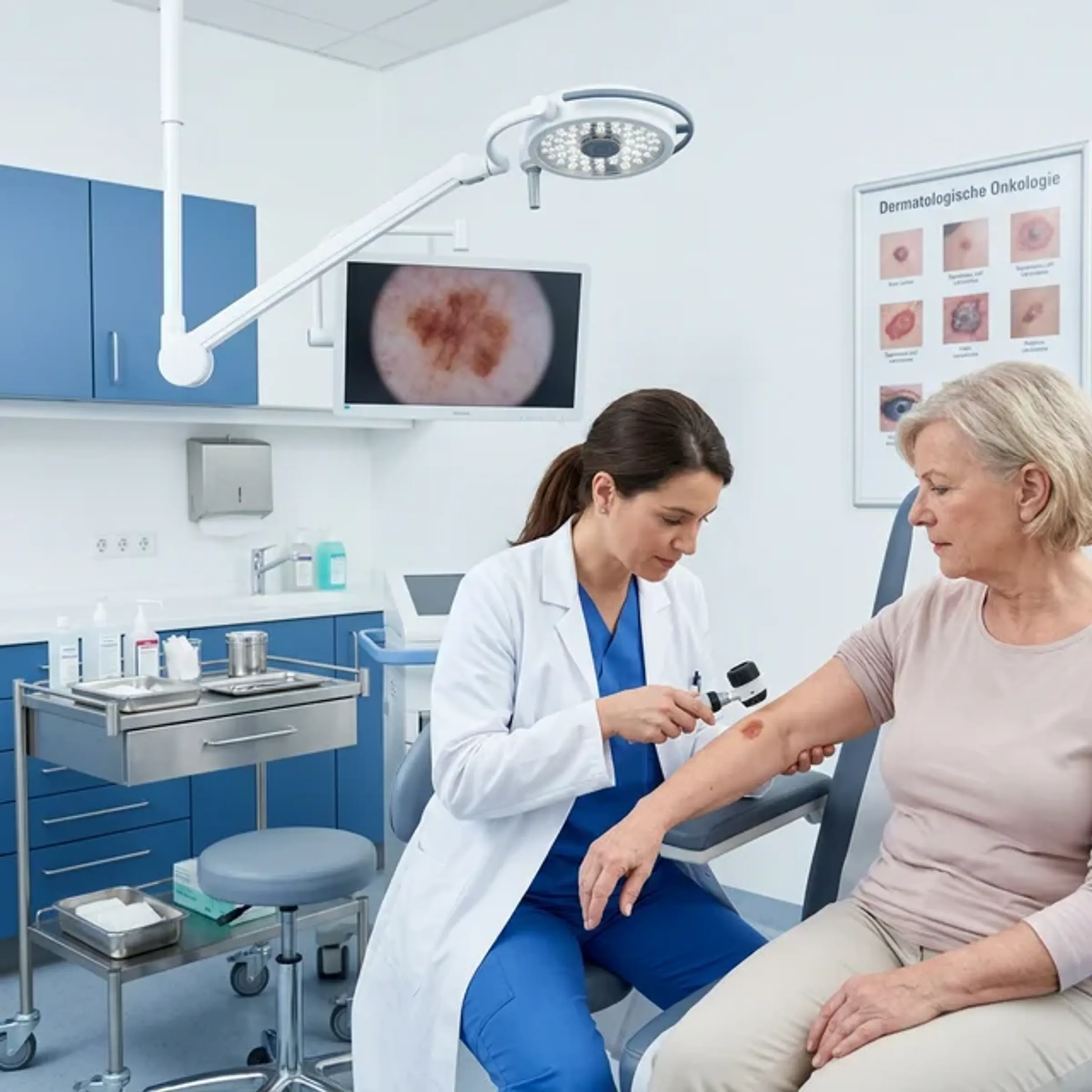 Stachelzellkrebs (Plattenepithelkarzinom) erkennen und behandeln – Dermatochirurgie in der Bodensee Laserklinik